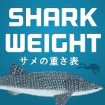サメの体重比較